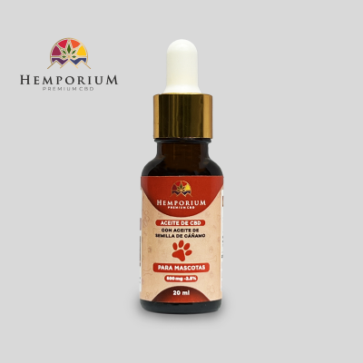 Aceite de CBD para mascotas